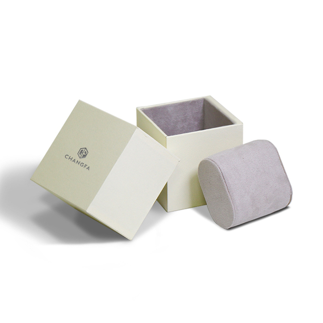 Luxury Eco-Friendly Reusable Rectangle Paperboard Watch Box with Customizable Packaging for Watches