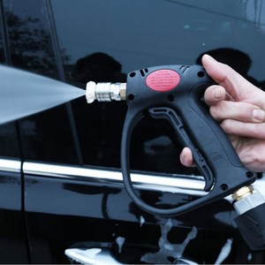 Stm High Pressure <b>Washer</b> Gun 4000Psi Adjustable Flow Stainless Steel Nozzle <b>Car</b> Wash Tool - Product Image 2