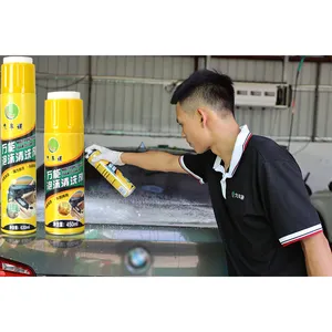 Nettoyant en <span class=keywords><strong>mousse</strong></span> tout usage personnalisé avec brosse <span class=keywords><strong>pour</strong></span> voiture Spray nettoyant en <span class=keywords><strong>mousse</strong></span> multi-usage <span class=keywords><strong>pour</strong></span> l'intérieur - Product Image 1