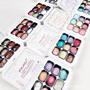 เจลไล่สีแบบพัทติ้งยูวี 9 ช่องยี่ห้อ Aimeier สำหรับร้านทำเล็บมืออาชีพ ใช้กับหลอด LED/UV แห้งภายใน 30-60 วินาที รับผลิตตามสั่ง ขายส่ง - Product Image 4