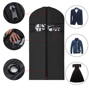 Sac fourre-tout à la mode sac de vêtement en tissu écologique convertible avec poches couverture de costume non tissée <span class=keywords><strong>pour</strong></span> vêtements - Product Image 1