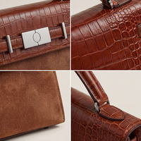 OEM offres promotionnelles vente en gros dame de luxe concepteur grand sac fourre-tout en cuir véritable pour femmes sacs à main