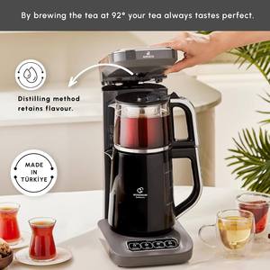 Bollitore elettrico <span class=keywords><strong>Karaca</strong></span> importato dal Regno Unito, in acciaio inossidabile 304, con controllo intelligente della temperatura, spegnimento automatico, multifunzione - Product Image 2