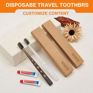 Kit Dentale Monouso per Hotel con Dentifricio, Set Spazzolino da Viaggio Personalizzato, Kit Igiene per Camere Ospiti - Product Image 3