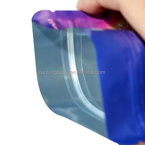 Custom Printed Food Grade LDPE Snack Mylar Bag Pouch with Zip Lock for <strong>Nuts</strong> Chocolate and Candy - Product Image 2