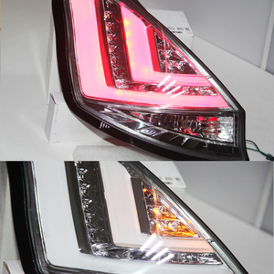 1 Set Fanali Posteriori A LED Per Ford <span class=keywords><strong>Fiesta</strong></span> LED Posteriore Posteriore Della Lampada Chrome 2009-2013 Anno Auto Hatchback - Product Image 4