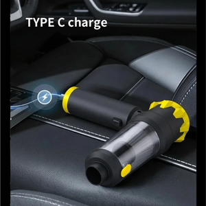 Aspirateur haute puissance 17000Pa pour voiture, aspirateur à main sans fil, dépoussiéreur d'air, aspirateur de voiture portable rechargeable - Product Image 4