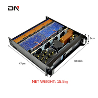 FP10000q amplificateur de puissance Audio professionnel 2u 4 canaux 8 ohms 4x1300W amplificateur de puissance équipement Audio