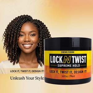 Provate Label Lock N Twist Hold Extreme Styling Control for Locs Microlocs Twists and Retwists <b>Edge</b> Control 10 16 64oz - Product Image 6