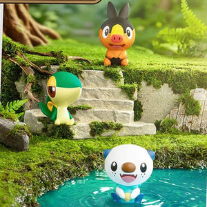 Figurines Pokémon 30e Anniversaire - Trio Débutant - Boîte Mystère - Mini <span class=keywords><strong>Figurine</strong></span> - Ornement Scène Poké Ball - Cadeau de Collection pour Boîte Mystère - Product Image 6