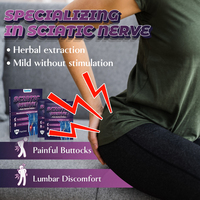 Sumifun Patch Chauffant pour Nerve Sciatique Adulte, Lot de 24, Soin des Muscles du Dos
