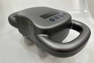 Professionale 4 teste corpo profondo tessuto vibrazione pistola massaggio 20 velocità portatile Fitness massaggiatore con schermo LCD - Product Image 3