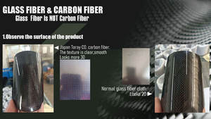 Embout de silencieux de voiture en forme de Y, embout en acier inoxydable, entrée de 63 mm, sorties de 79 mm, noir, fibre de carbone, embouts d'échappement universels doubles - Product Image 6