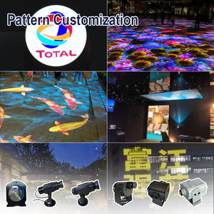 Projecteur LED LOGO 12W-1200W pour bar, fête, intérieur, extérieur, étanche, statique, rotatif, vague d'eau, ciel, luciole - Product Image 1