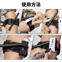 Garrot hémostatique auto-adhésif réglable Garrot en nylon pressurisé de premiers soins médicaux