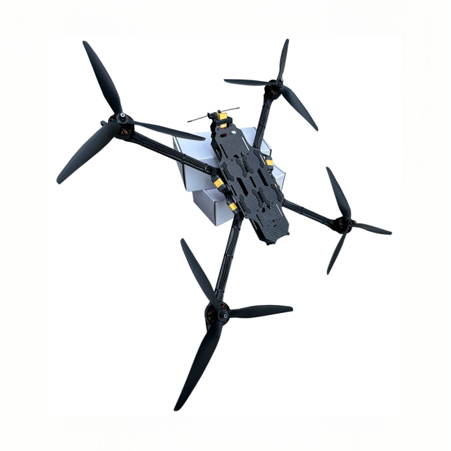Professional 13-Inch High-Payload HD Carbon Fibre Video Camera FPV Racing Drone 10km Transmission Foldable Design Remote Control