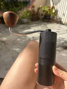 Suitable for both home and outdoor use ,exclusive custom-made stainless steel hand-operated <b>coffee</b> <b>grinder</b> - Product Image 6