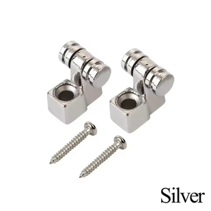 2 pièces Guides de cordes à rouleaux Guides de cordes de guitare Boule de retenue Fenders <span class=keywords><strong>Strat</strong></span> Tele accessoires - Product Image 3