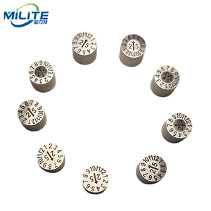 Vente directe d'usine, tampons à date en métal de haute qualité, numéro, année, mois, jour, tampons FFOB pour moule d'injection plastique - Product Image 3