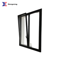 Puertas y Ventanas Modernas Verticales de Aluminio con Aislamiento Acústico, Doble Cristal Templado, Abatibles, para Entrada, Aislamiento Térmico, Sala de Estar Exterior
