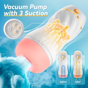 Stimolatore Maschile Tascabile con 7 Modalità di Vibrazione e Suzione, Giocattolo Realistico 3D Testurizzato, Pompa per Pene, Giocattoli Sessuali per Adulti - Product Image 5