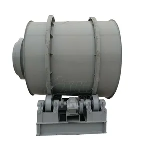 Secador rotativo de arena de sílice pequeño con control de polvo, 5-10 toneladas por hora, gran oferta de China