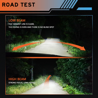 Ampoule de phare LED automobile MiaoDiSheng Hot Wheels Car Led Light H4 H7 H11 H1 H3 9005 9006 12000lm 6000k 55W