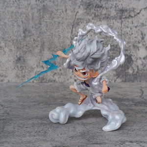 Statuetta Giapponese da 16cm di Monkey D. Luffy SD Nika Spear Gear 5, Modellino in PVC, Regalo per Appassionati di Anime - Product Image 4