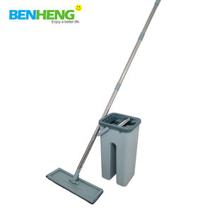 BENHENG vente chaude lavage <span class=keywords><strong>et</strong></span> séchage double chambre seau plat vadrouille Balai <span class=keywords><strong>Auto</strong></span> propre <span class=keywords><strong>et</strong></span> nettoyage à sec vadrouille - Product Image 2