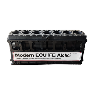 Bloc moteur diesel industriel moderne avec calculateur électronique ECU EFI 1699527 pour carter central - Product Image 1