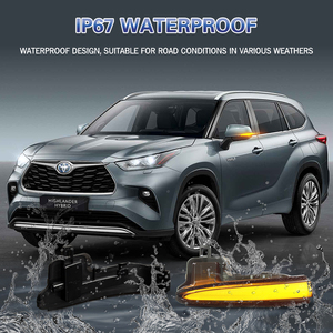 Năng động LED gương lần lượt tín hiệu ánh sáng cho <span class=keywords><strong>TOYOTA</strong></span> tacoma MK3 N300 2016 2020 Highlander MK4 xu70 2020 <span class=keywords><strong>ALPHARD</strong></span> MK3 ah30 vellfire - Product Image 4
