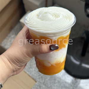 Receta de Mango y Pomelo Casera Simplificada, Crema Batida de Leche de Coco, Perlas de Sago, Cubitos de Hielo, Té Verde con Jazmín Artificial, Exhibición de Modelo - Product Image 5