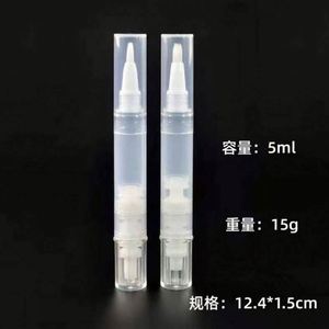 Tube vide en plastique transparent de 1,5 ml à 5 ml pour brillant à lèvres, huile à cuticules, vernis à ongles, blush, accessoires de maquillage, avec bouchon à vis, cosmétique - Product Image 4
