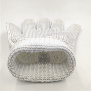 Gants anti-coupure Laoan niveau 5 en fil blanc pour cuisine, abattoir et construction - Product Image 2