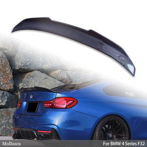สปอยเลอร์หลังคาร์บอนไฟเบอร์ทรง PSM สำหรับรถยนต์ BMW ซีรีส์ 4 F32 คูเป้ ปี 2013-2019 - Product Image 1
