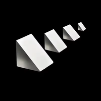 BK7 K9 Quartz Sapphire 45 Degree 90 Degree Right Angle Triangular Prism for Telescope Periscope