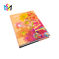 Carnet de croquis artistique à couverture rigide personnalisée de qualité supérieure, logo en relief doré, fabricant OEM pour l'illustration de fleurs botaniques