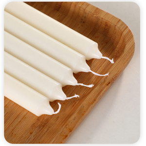 Bougie pilier blanche non parfumée, 100% cire de paraffine pure, longue durée de combustion, bougies de dîner <span class=keywords><strong>pour</strong></span> la décoration de la maison - Product Image 5