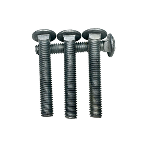 M16 vận chuyển <span class=keywords><strong>Bolt</strong></span> 1-1/2 "với Hex nut-astm A307 lớp B thép carbon nhúng nóng mạ kẽm 150μm cho xây dựng ngoài trời - Product Image 6