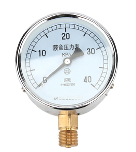 Chinese Factories YE/YEF Series Stainless Steel Capsule / Micro <strong>Pressure</strong> Capsule Series <strong>Pressure</strong> <strong>Gauge</strong> - Product Image 3
