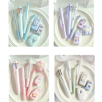 Ensemble de papeterie 7 pièces, fournitures de bureau et scolaires, cadeau promotionnel, cadeau de festival, cadeau d'événement pour le travail/les études