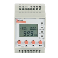 Moniteur d'isolement pour système informatique médical Acrel AIM-M10 monophasé 230V, plage de mesure 0-1000kΩ