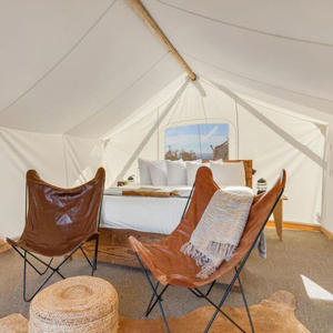 Tiendas Glamping <span class=keywords><strong>de</strong></span> lujo a prueba <span class=keywords><strong>de</strong></span> viento y <span class=keywords><strong>de</strong></span> servicio pesado al aire libre para escapadas <span class=keywords><strong>de</strong></span> camping <span class=keywords><strong>de</strong></span> lujo durante todo el año y viajes al desierto - Product Image 3