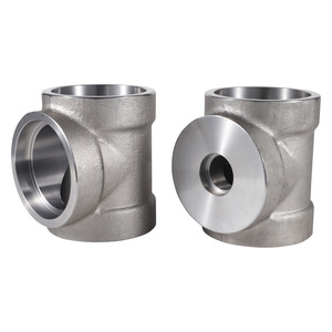 ASME B16.11CZIT 1 Zoll 2000 #   <span class=keywords><strong>SCH</strong></span> <span class=keywords><strong>80</strong></span> X <span class=keywords><strong>SCH</strong></span> <span class=keywords><strong>80</strong></span> A350 LF2 Geschmiedetes Reduzier-T-Stück - Product Image 1