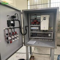 Ensemble complet d'armoires antidéflagrantes industrielles, boîtes antidéflagrantes, panneaux de commande électriques antidéflagrants