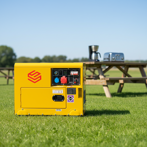 Hete Aanbieding CE-gecertificeerde 5KW 6KW 7KW 220V Professionele Stille Dieselgenerator voor Thuis- en Commercieel Gebruik - Product Image 4