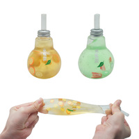 Juguete Antiestrés de Silicona RXS, Divertido Juguete Sensorial de Burbujas para Aliviar la Ansiedad, Juguete de Frutas en Forma de Bulbo Suave