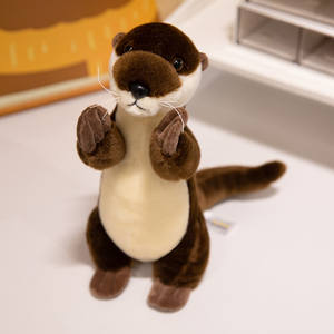 3 Stili di Peluche a Forma di Lontra, Animali di Peluche, Giocattolo Lontra - Product Image 2