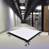 600*600*35mm Surface HPL PVC tout acier antistatique sol PVC salle des machines ordinateur centre de données frais généraux plancher surélevé