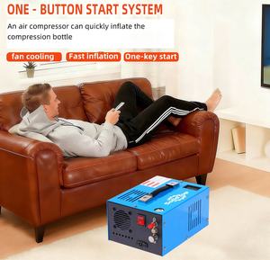 Compresseur d'air PCP portable SolidTop 4500psi 300bar haute pression <span class=keywords><strong>sans</strong></span> huile 12V/110V/220V pour plongée sous-marine, paintball, pneus de voiture - Product Image 6